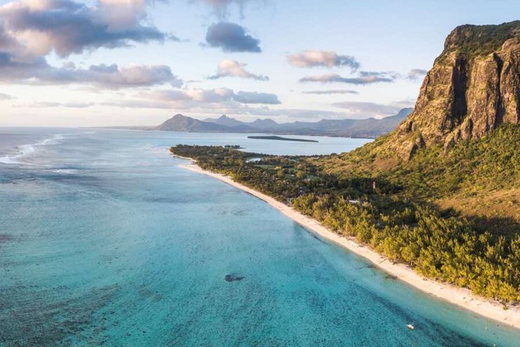 L'île Maurice – Côte sud-ouest Le Morne