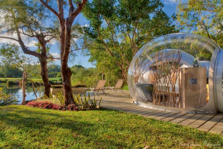 Bubble Lodge Île aux Cerfs